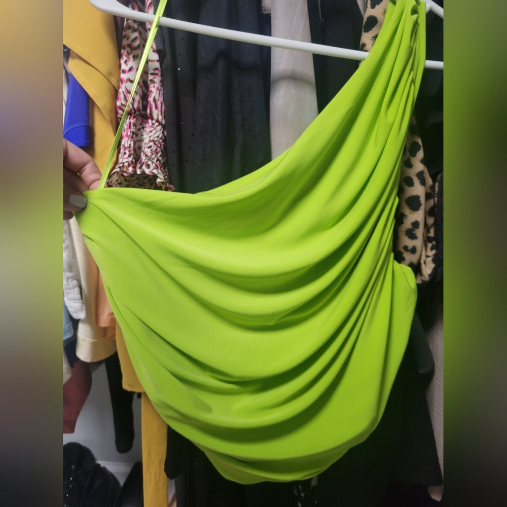 Vibrant Lime Green Top